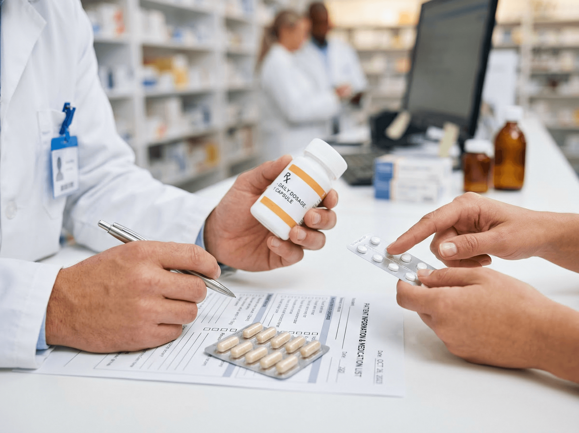 Enova Care Pharmacy team and patient support services